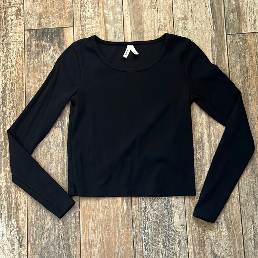 Classic Black Long Sleeve Top